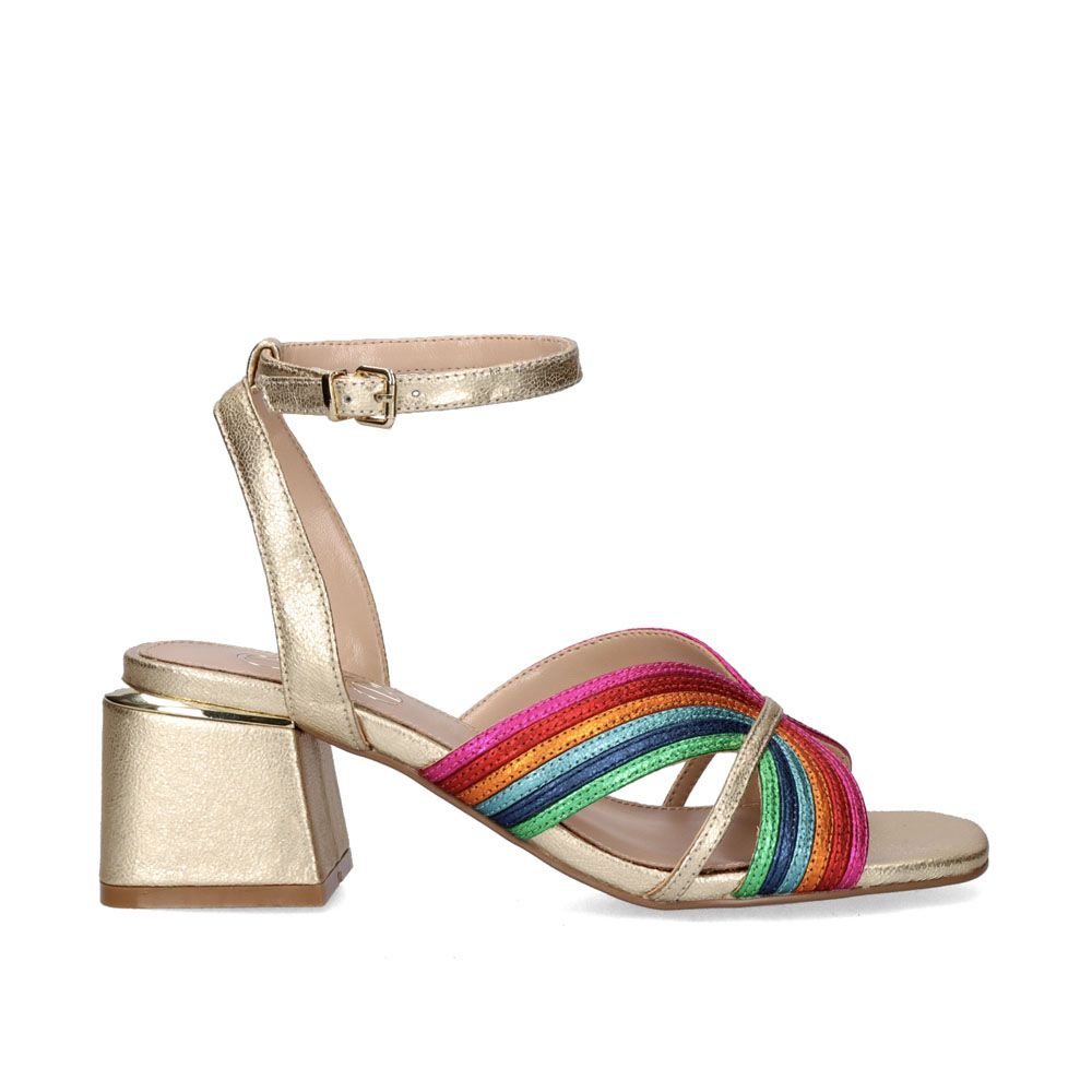 Sandales talons colorées top