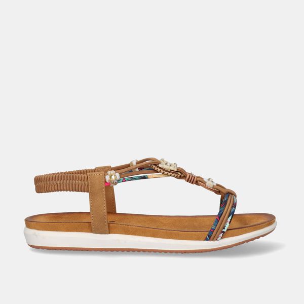 SANDALE CONFORTABLE EXÉ F8043-40 MARRON