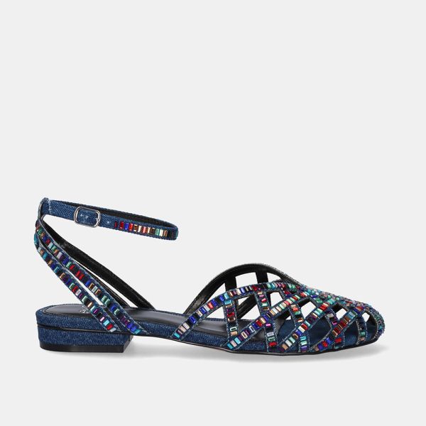 SANDALE EXÉ LOLA-360 STRASS MULTICOLORE