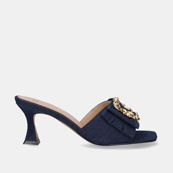 SANDALE À PETIT TALON LUCIA-190 JEANS BLUE