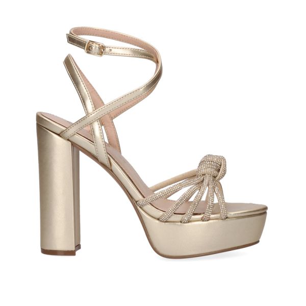 Sandale a talon strass clearance