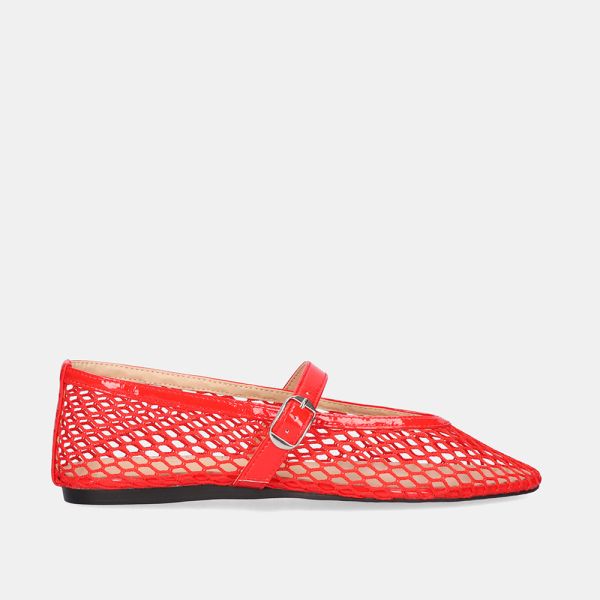 BALLERINES EXÉ CR184-D3007C ROUGE